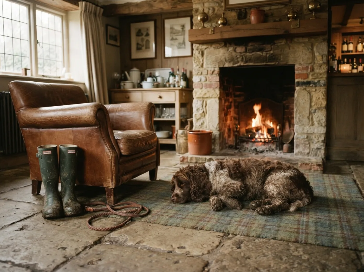 Dogs welcome